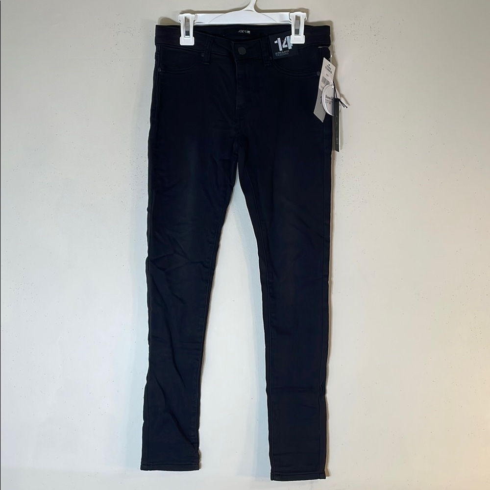 Joe’s Sooo Soft Ultra Slim Fit Black Jeans. Girl’s 14. NWT.